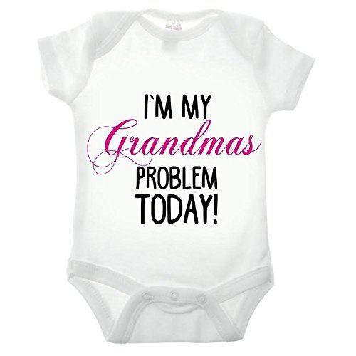 I'm My Grandmas Problem Short Sleeve Babygrow