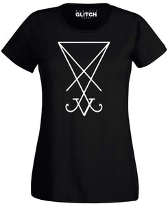 Lucifer Sigil Womens T-Shirt