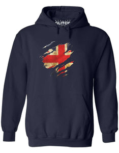 Men's Torn UK Hoodie