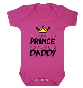 I Found My Prince Babygrow