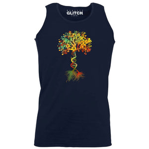 Reality Glitch Tree of Life Mens Vest