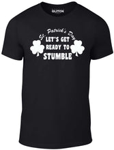 Men's Black T-shirt With a St Patrick's Day funny slogan Printed Design