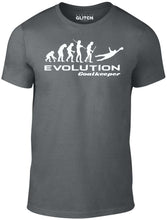 Men's Burgundy T-Shirt With a  Evolution of Goalkeeper  Printed Design