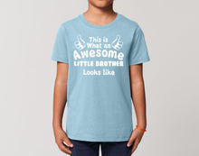 Reality Glitch This is What an Awesome Little Brother Looks Like Kids T-Shirt