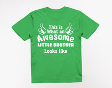Reality Glitch This is What an Awesome Little Brother Looks Like Kids T-Shirt