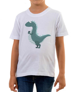 Reality Glitch Cute Baby Dinosaur Kids T-Shirt