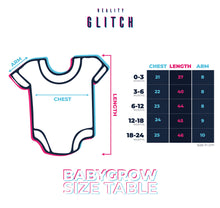 Reality Glitch Aries Star Sign Constellation Kids Babygrow