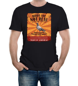 Reality Glitch Birds Aren't Real Mens T-Shirt