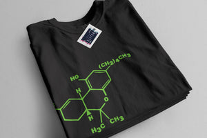 Cannabis Molecule Mens T-Shirt