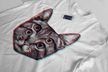 3D Cat Mens T-Shirt