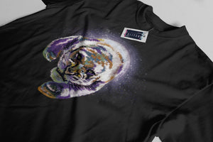 Space Tiger Mens T-Shirt