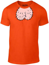 Men's Irish Green T-Shirt With a Pair of testicles around the neckline Printed Design