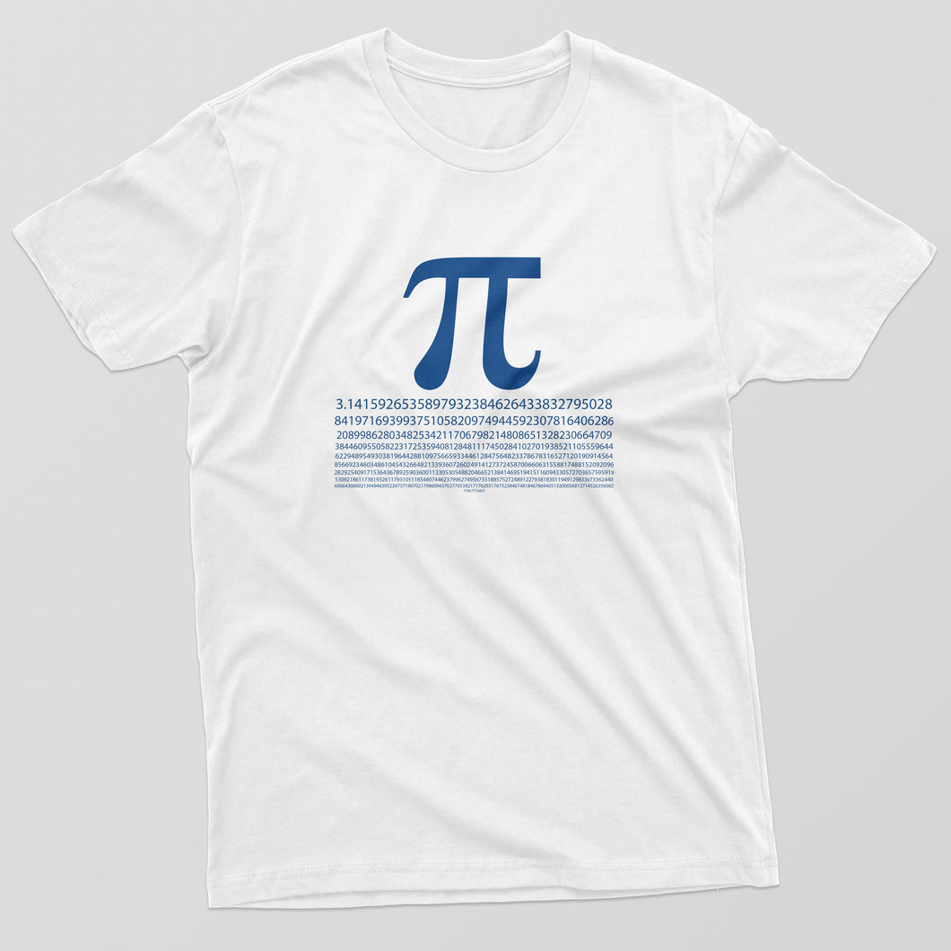 Pi numbers Mens T-Shirt
