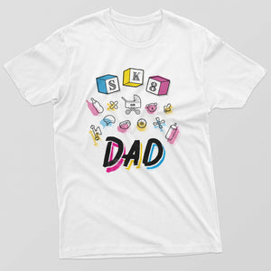 SK8 or Dad Mens T-Shirt