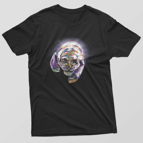 Space Tiger Mens T-Shirt