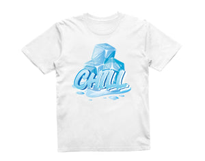 Reality Glitch Ice Cubes Chill Summer Holiday Beach Vacation Kids T-Shirt