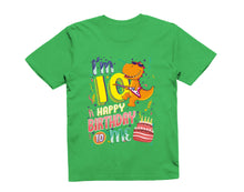 Reality Glitch I'm Ten Happy Tenth Birthday  Kids T-Shirt