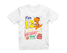 Reality Glitch I'm Thirteen Happy Thirteenth Birthday  Kids T-Shirt