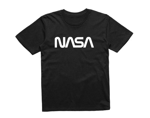 Reality Glitch Nasa Chest Logo Kids T-Shirt