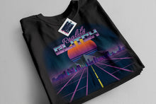 Reality Glitch Neon Passenger Retro Graphic Kids T-Shirt