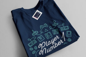 Player Number 1 Mens T-Shirt