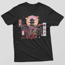 Reality Glitch Kyoto Sakura Japanese Blossom Mens T-Shirt