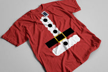 Reality Glitch Men's Santa Suit Fancy Dress Costume T-Shirt