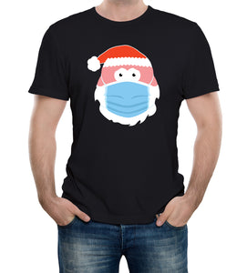 Reality Glitch Men's Santa Clause Mask T-Shirt