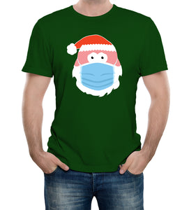 Reality Glitch Men's Santa Clause Mask T-Shirt