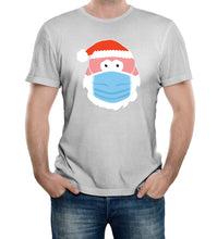 Reality Glitch Men's Santa Clause Mask T-Shirt