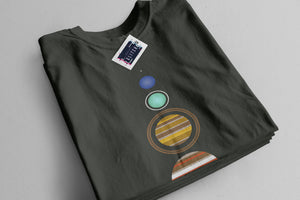 Simple Solar System Mens T-Shirt
