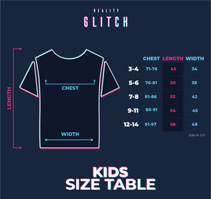 Reality Glitch Third Favourite Child Kids T-Shirt
