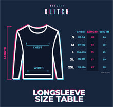 Reality Glitch You are Here Mens T-Shirt - Long Sleeve