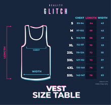 Reality Glitch Custom Printed Men's Vest Mens Vest