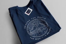 The World is Round Glober Mens T-Shirt