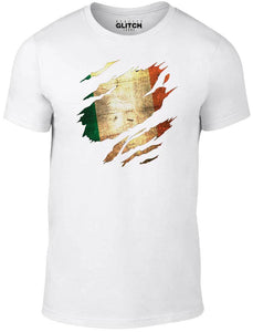 Men's Torn Ireland Flag T-Shirt