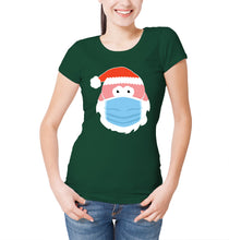 Reality Glitch Women's Santa Clause Mask T-Shirt