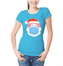Reality Glitch Women's Santa Clause Mask T-Shirt