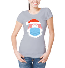 Reality Glitch Women's Santa Clause Mask T-Shirt