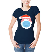 Reality Glitch Women's Santa Clause Mask T-Shirt
