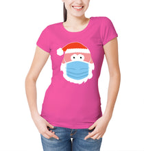 Reality Glitch Women's Santa Clause Mask T-Shirt