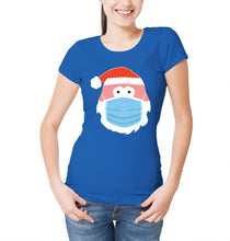 Reality Glitch Women's Santa Clause Mask T-Shirt