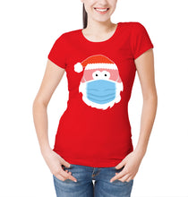 Reality Glitch Women's Santa Clause Mask T-Shirt