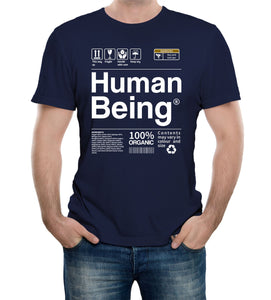 Reality Glitch Human Being Mens T-Shirt