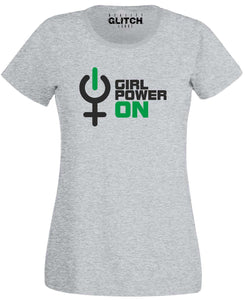 Women's Girl Power On T-Shirt