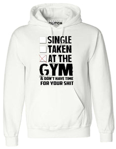 Mens At The Gym Hoodie