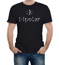 Reality Glitch Bipolar Mens T-Shirt