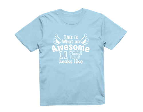 Reality Glitch This is What an Awesome 11 Year Old Looks Like Kids T-Shirt