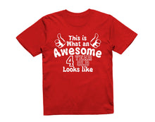 Reality Glitch This is What an Awesome 4 Year Old Looks Like Kids T-Shirt