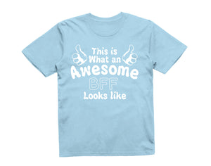 Reality Glitch This Is What An Awesome BFF Looks Like Kids T-Shirt